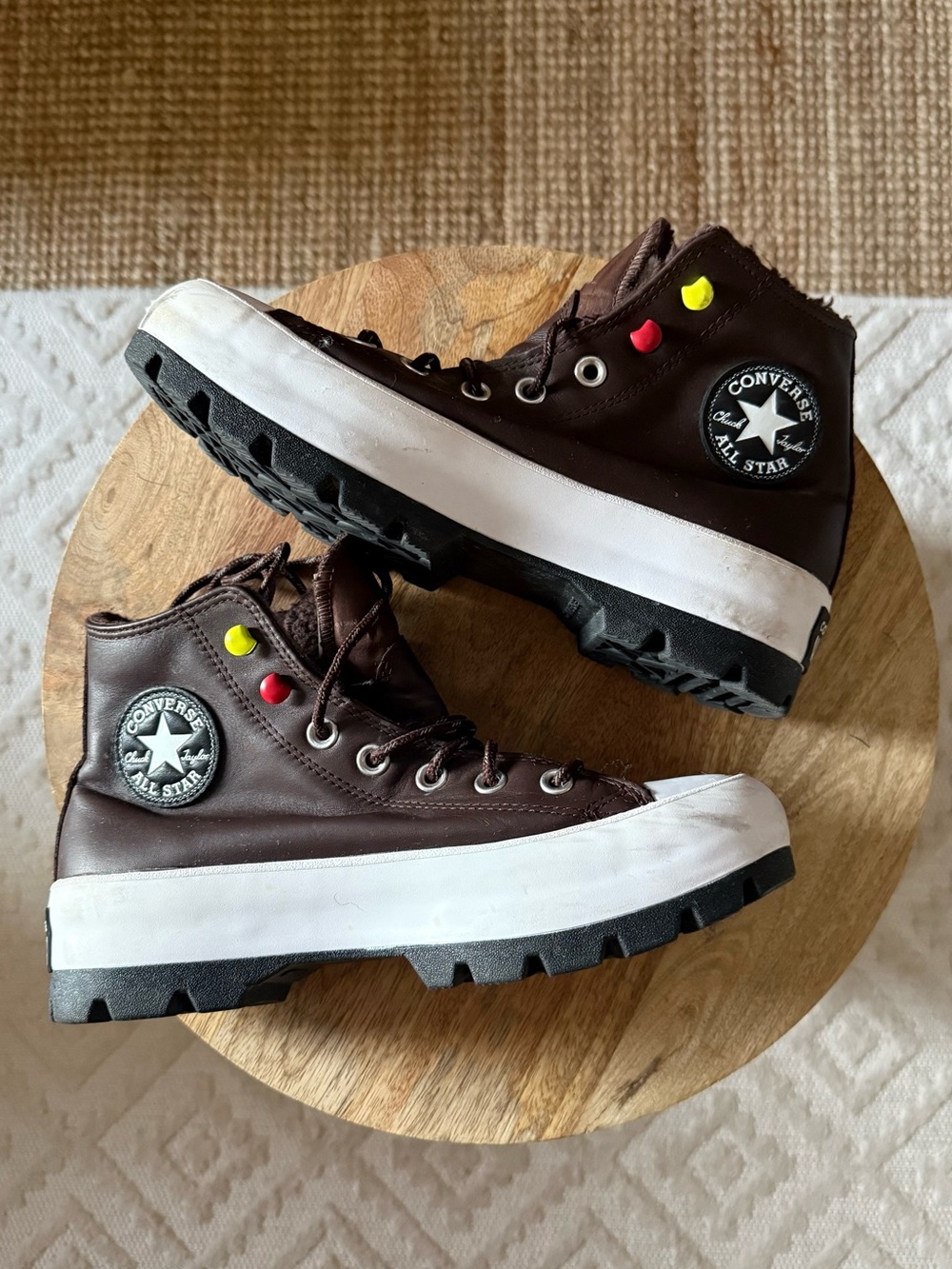Converse Wmns Chuck Taylor All Star Lugged Winter High GTX 'Dark Root' Sz: 8